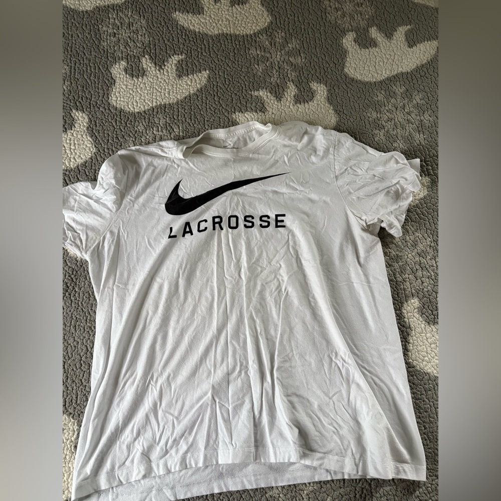 Nike lax shirt